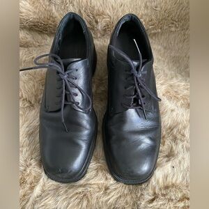 Rockport Mens Black Leather Shoes